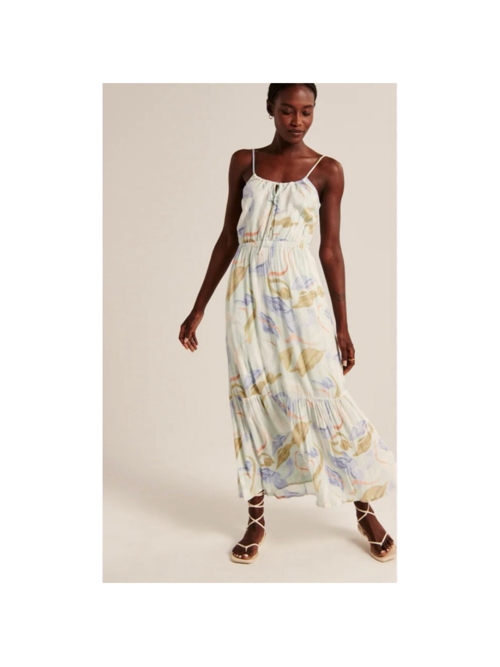 Abercrombie Mint Midi Dress